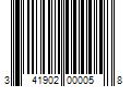 Barcode Image for UPC code 341902000058