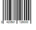 Barcode Image for UPC code 3420581126000