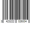 Barcode Image for UPC code 3423222026004