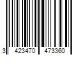 Barcode Image for UPC code 3423470473360