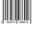 Barcode Image for UPC code 3423470486018