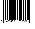 Barcode Image for UPC code 3423473020998