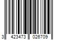 Barcode Image for UPC code 3423473026709