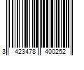 Barcode Image for UPC code 3423478400252