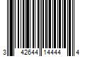 Barcode Image for UPC code 342644144444