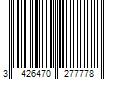 Barcode Image for UPC code 3426470277778