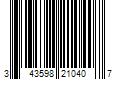 Barcode Image for UPC code 343598210407