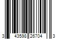 Barcode Image for UPC code 343598267043