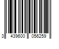 Barcode Image for UPC code 3439600056259