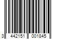 Barcode Image for UPC code 3442151001845. Product Name: ONCE UPON A FRAGRANCE KISS & SPELL