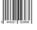 Barcode Image for UPC code 3443321023636