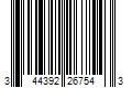 Barcode Image for UPC code 344392267543