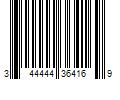 Barcode Image for UPC code 344444364169