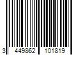 Barcode Image for UPC code 3449862101819