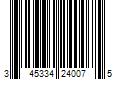 Barcode Image for UPC code 345334240075