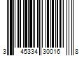 Barcode Image for UPC code 345334300168