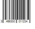 Barcode Image for UPC code 3456300011234