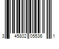 Barcode Image for UPC code 345802055361