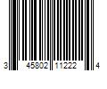 Barcode Image for UPC code 345802112224