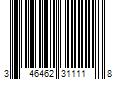 Barcode Image for UPC code 346462311118