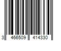 Barcode Image for UPC code 3466509414330