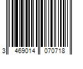 Barcode Image for UPC code 3469014070718