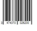 Barcode Image for UPC code 3474370026200