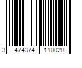 Barcode Image for UPC code 3474374110028