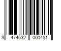 Barcode Image for UPC code 3474632000481