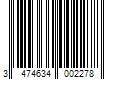 Barcode Image for UPC code 3474634002278