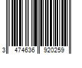 Barcode Image for UPC code 3474636920259