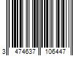 Barcode Image for UPC code 3474637106447