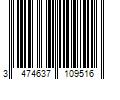 Barcode Image for UPC code 3474637109516