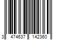 Barcode Image for UPC code 3474637142360