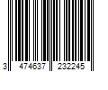 Barcode Image for UPC code 3474637232245