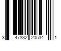 Barcode Image for UPC code 347832205341