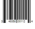 Barcode Image for UPC code 349358001124