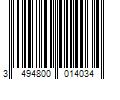 Barcode Image for UPC code 3494800014034