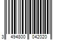 Barcode Image for UPC code 3494800042020