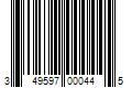 Barcode Image for UPC code 349597000445