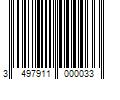 Barcode Image for UPC code 3497911000033