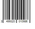 Barcode Image for UPC code 3499320010986