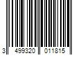 Barcode Image for UPC code 3499320011815