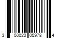 Barcode Image for UPC code 350023059784