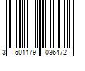 Barcode Image for UPC code 3501179036472