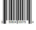 Barcode Image for UPC code 350604000754