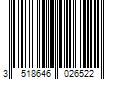 Barcode Image for UPC code 3518646026522