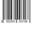 Barcode Image for UPC code 3522930003168