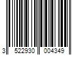 Barcode Image for UPC code 3522930004349