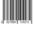 Barcode Image for UPC code 3527559104272